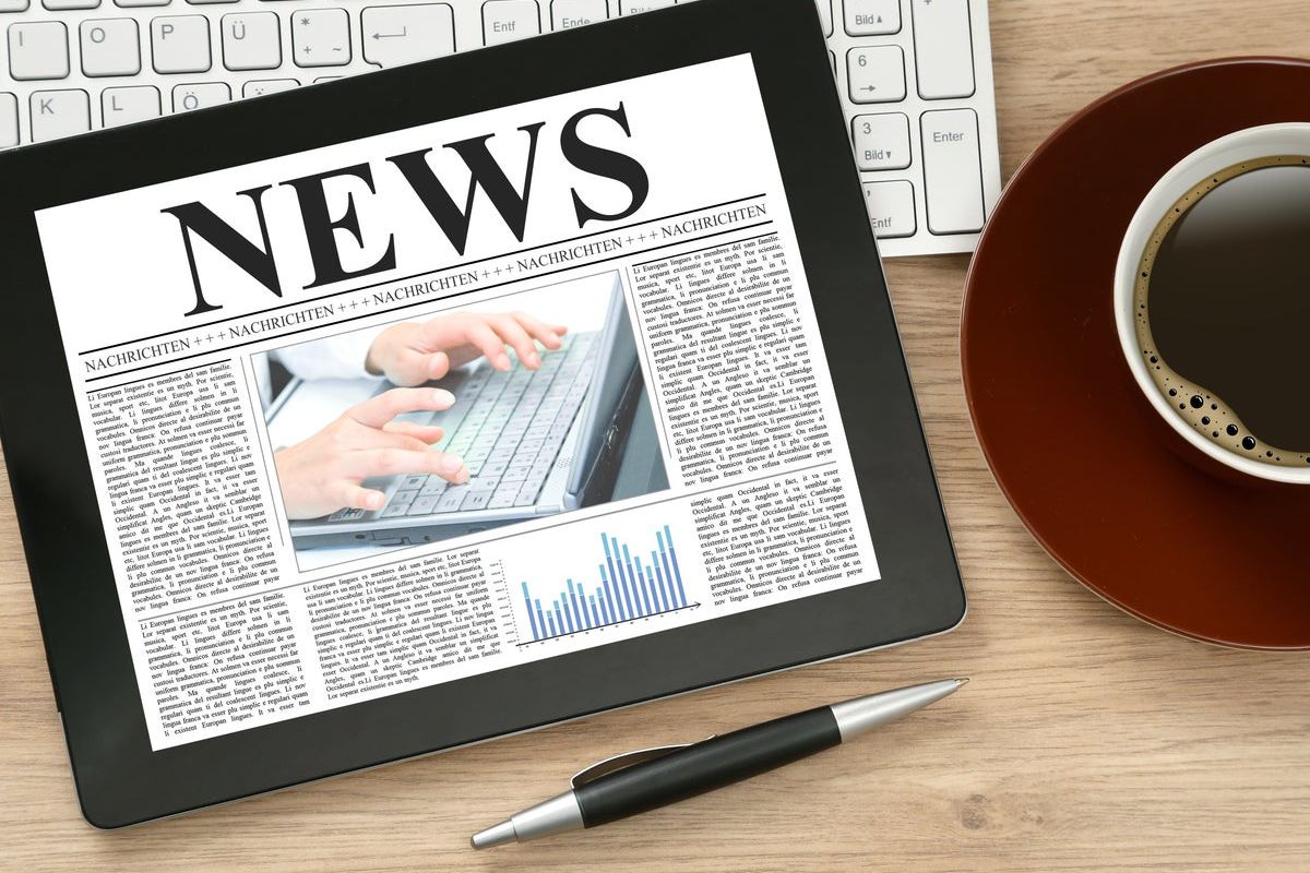 News websites and aggregators are excellent sources of stock market news