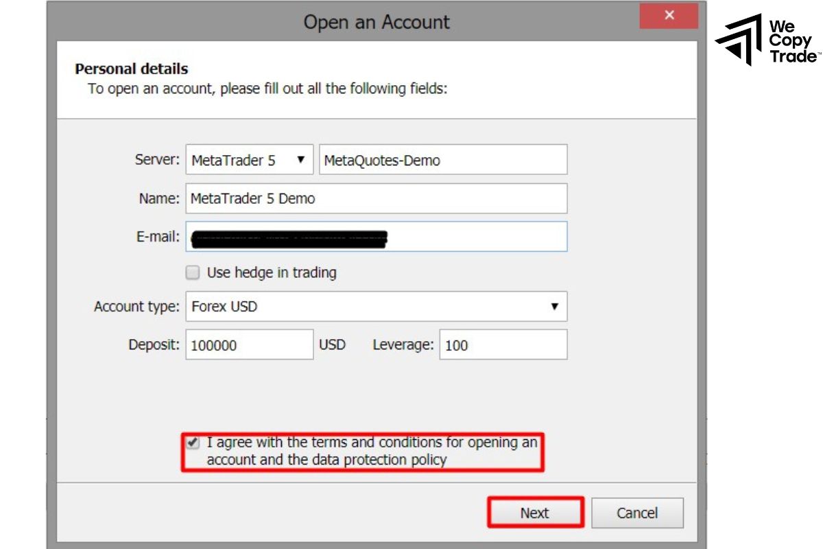 Open a trading account