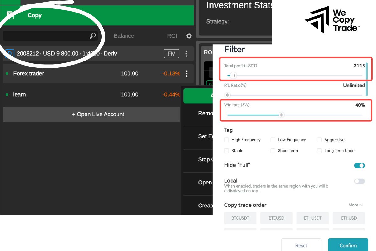 How to start copy trading 
