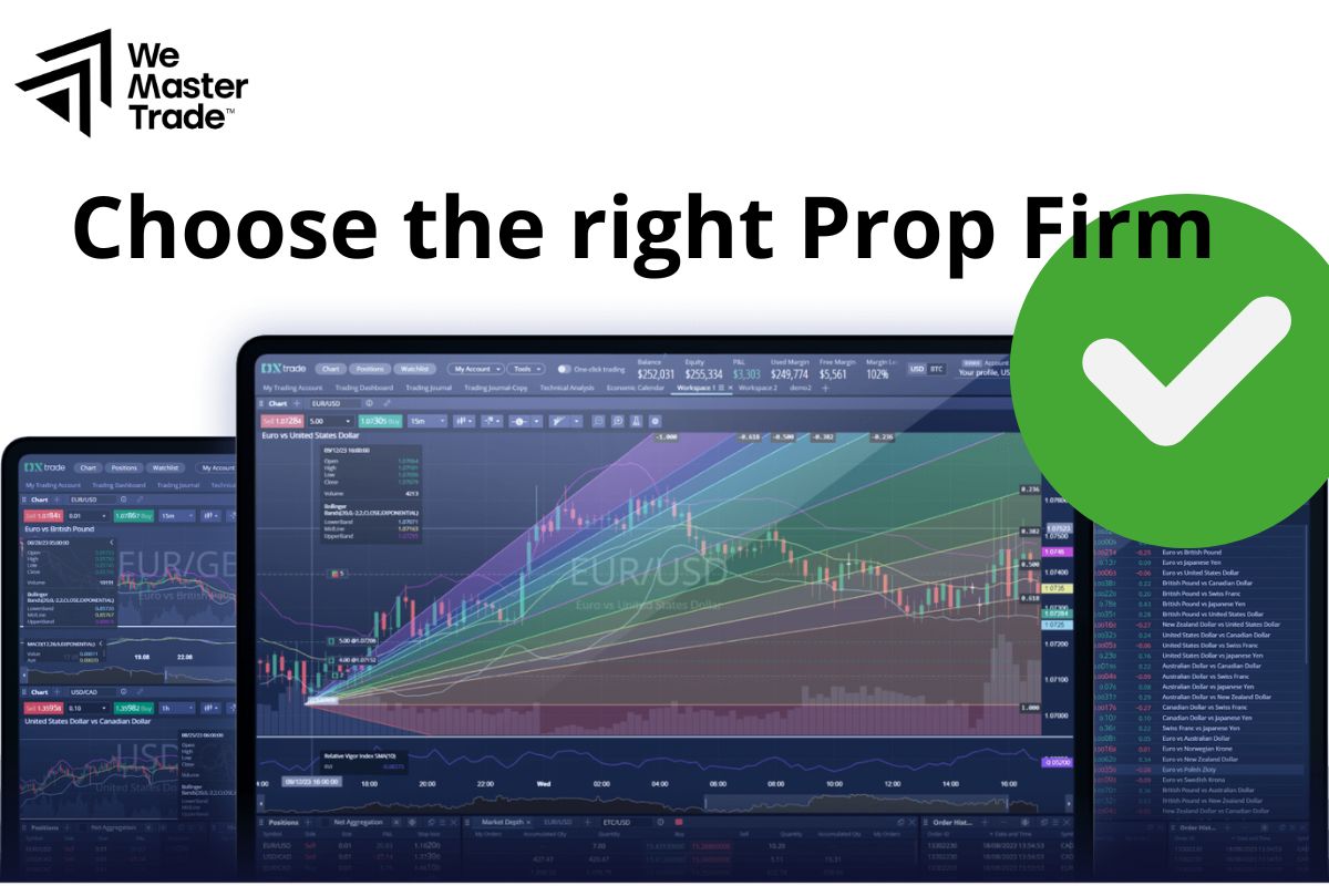 Bước 1: Chọn Prop Firm phù hợp