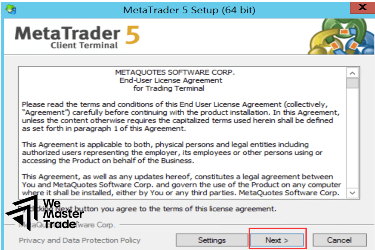 Hướng Dẫn Cài Đặt MT5 Trên Hệ Điều Hành Windows